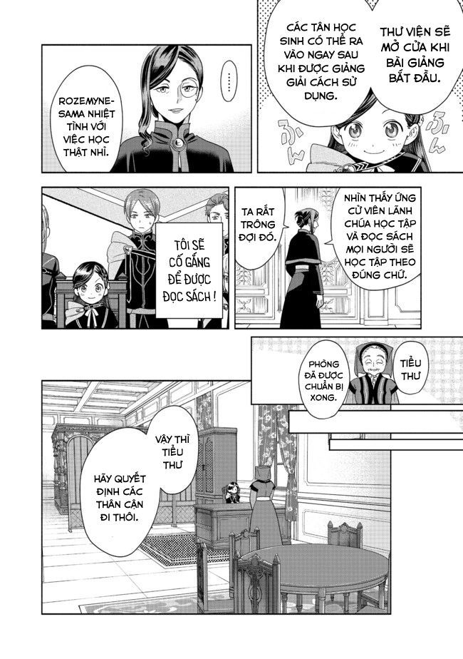 Honzuki No Gekokujou: Dai 4-Bu Kizokuin No Toshokan O Sukuitai! Chapter 4 - Trang 15