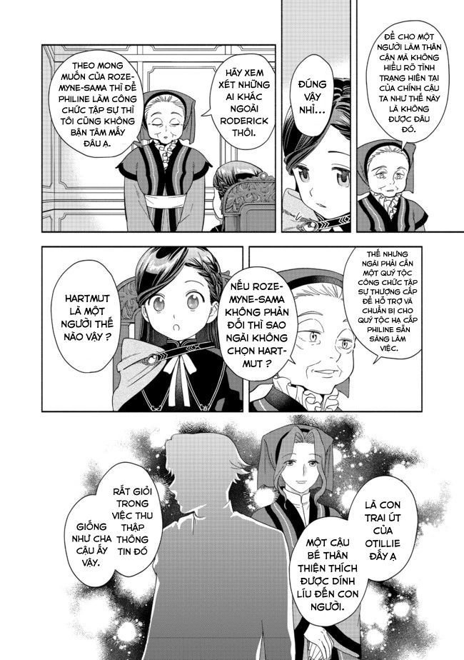 Honzuki No Gekokujou: Dai 4-Bu Kizokuin No Toshokan O Sukuitai! Chapter 4 - Trang 17
