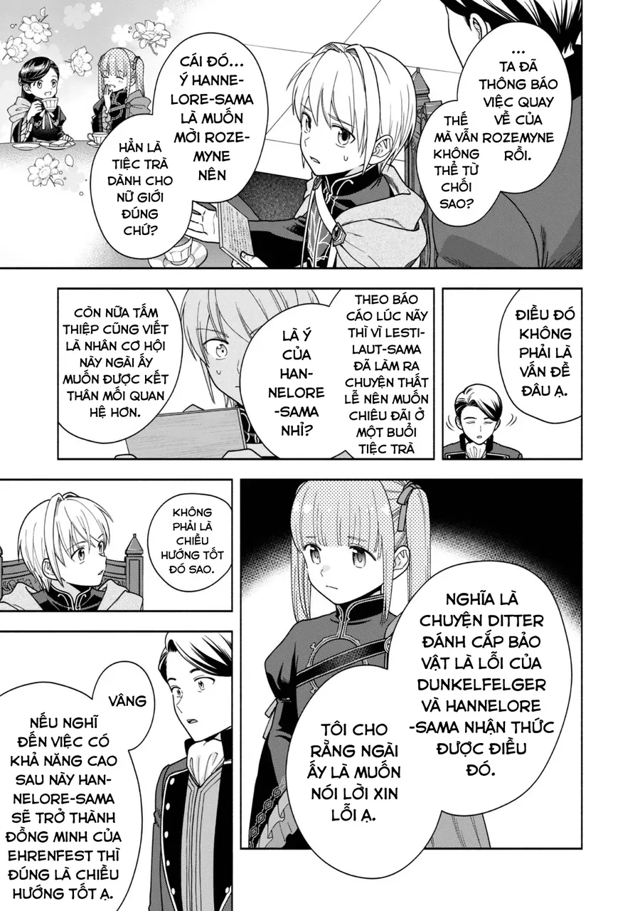Honzuki No Gekokujou: Dai 4-Bu Kizokuin No Toshokan O Sukuitai! Chapter 40.5 - Trang 4