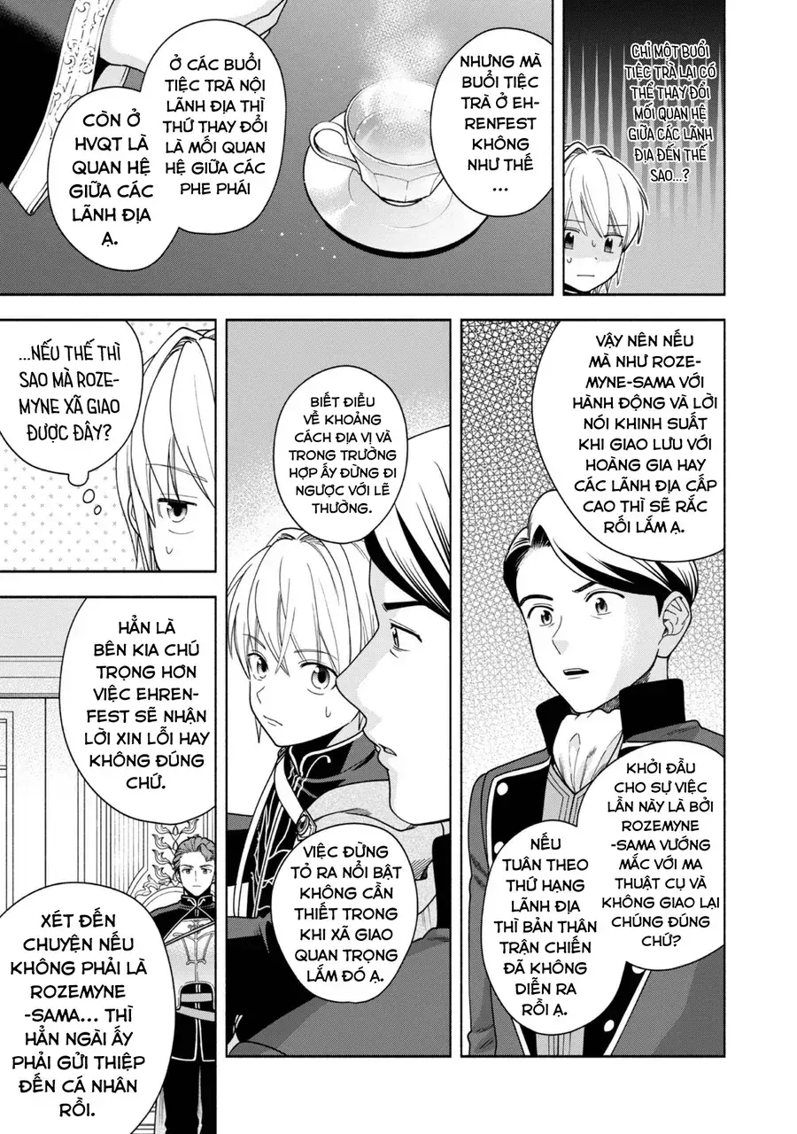 Honzuki No Gekokujou: Dai 4-Bu Kizokuin No Toshokan O Sukuitai! Chapter 40.5 - Trang 6