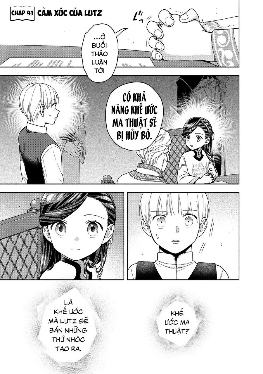 Honzuki No Gekokujou: Dai 4-Bu Kizokuin No Toshokan O Sukuitai! Chapter 41 - Trang 3