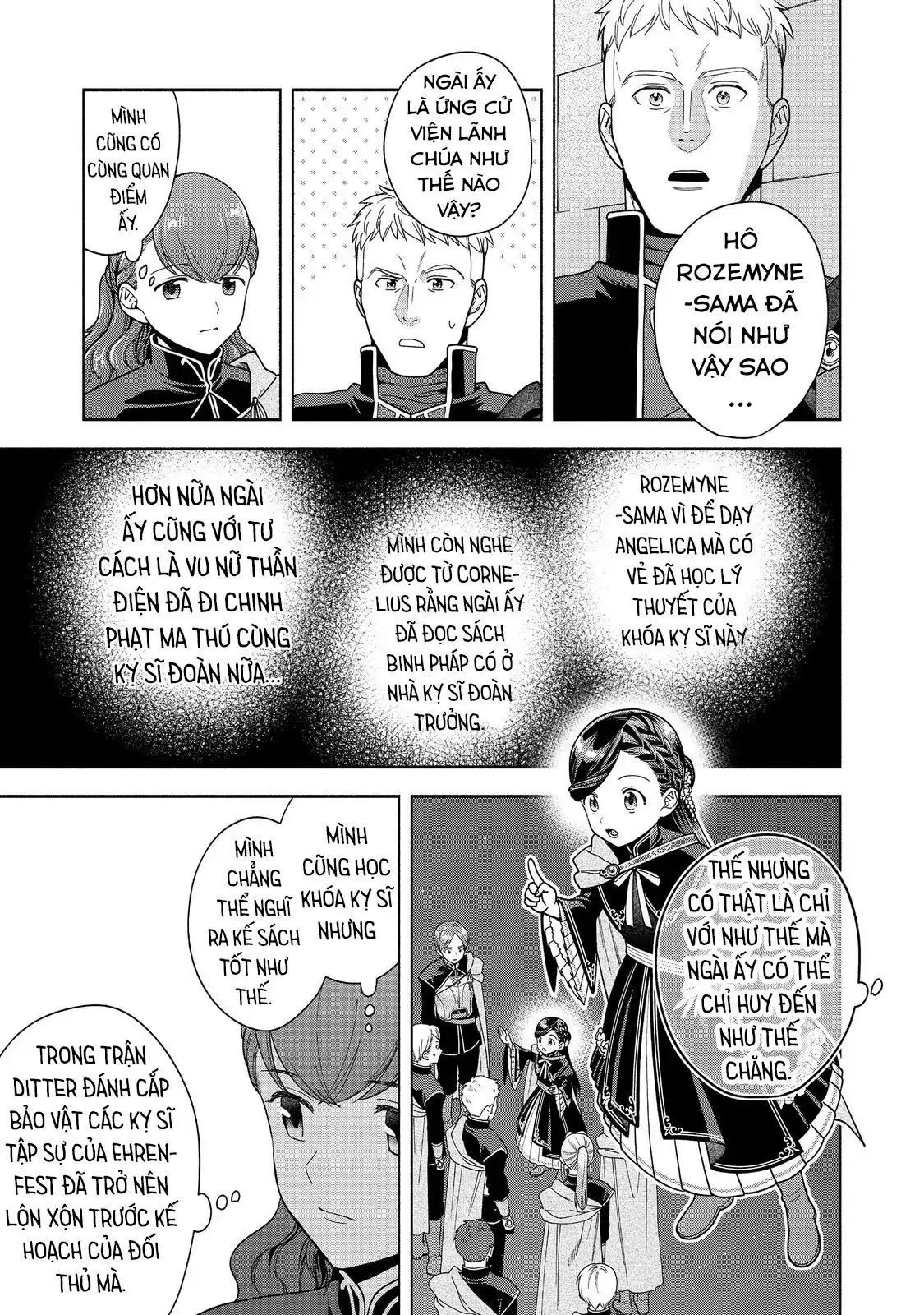 Honzuki No Gekokujou: Dai 4-Bu Kizokuin No Toshokan O Sukuitai! Chapter 44 - Trang 11