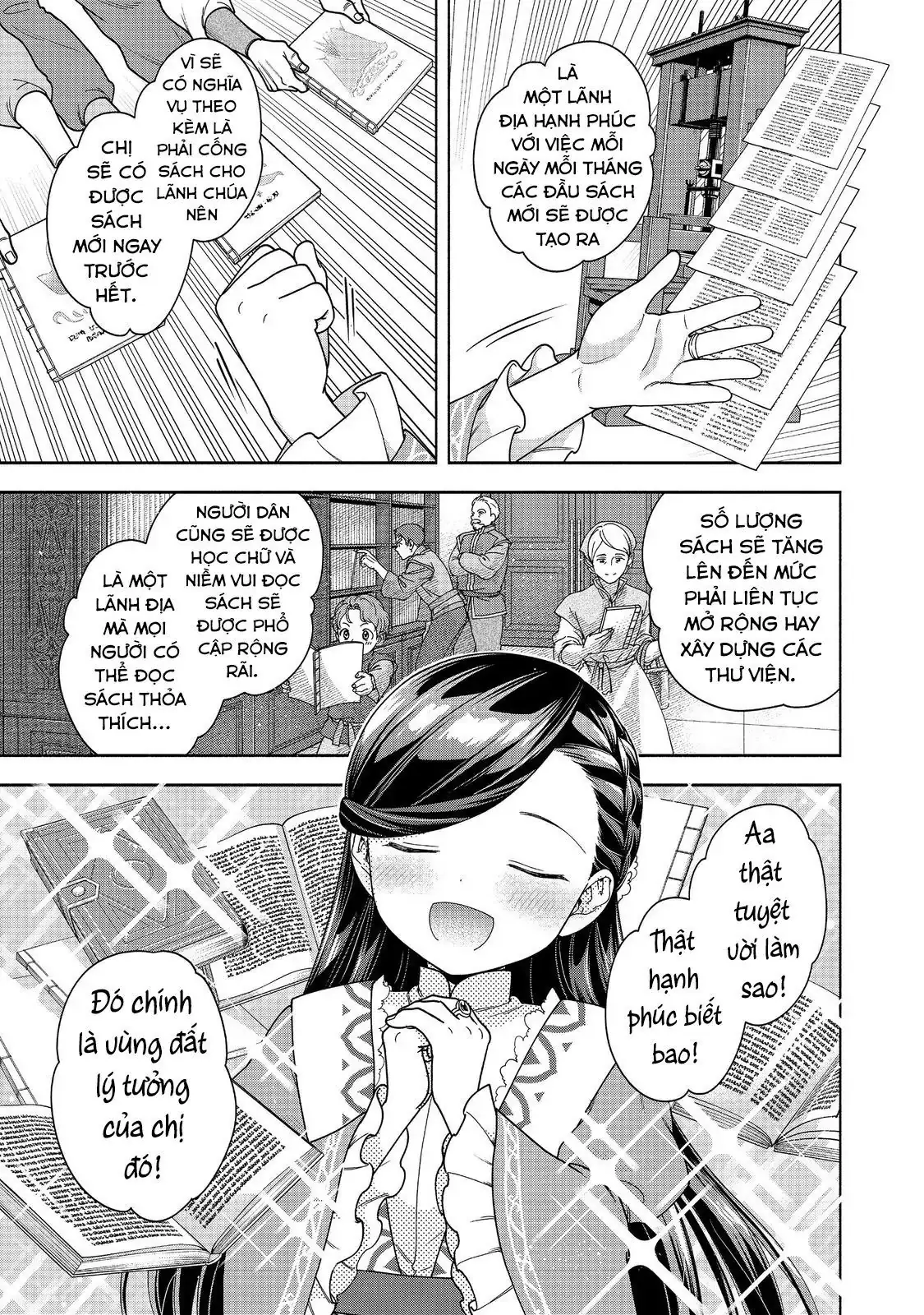 Honzuki No Gekokujou: Dai 4-Bu Kizokuin No Toshokan O Sukuitai! Chapter 47 - Trang 9