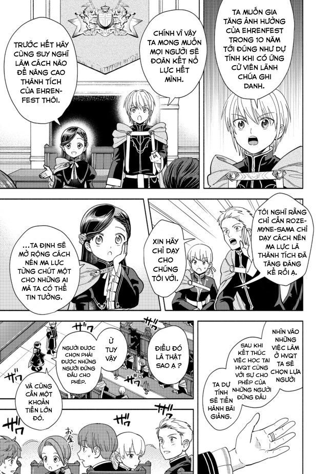 Honzuki No Gekokujou: Dai 4-Bu Kizokuin No Toshokan O Sukuitai! Chapter 5 - Trang 10