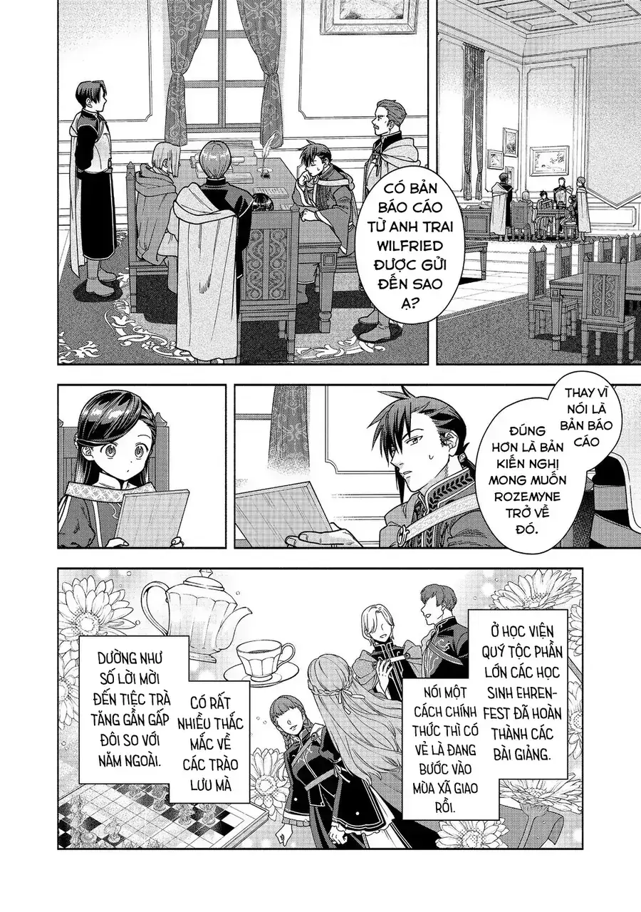 Honzuki No Gekokujou: Dai 4-Bu Kizokuin No Toshokan O Sukuitai! Chapter 50 - Trang 14