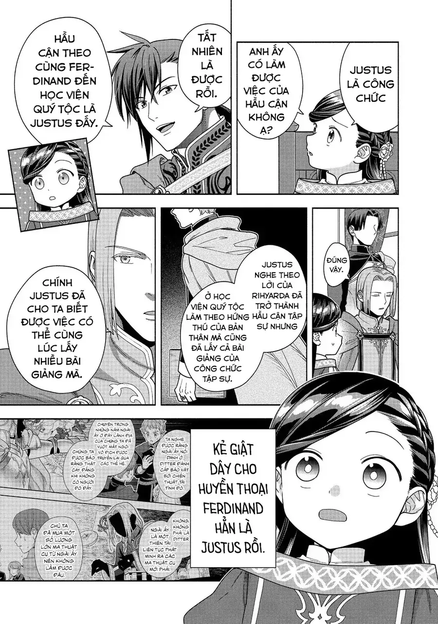 Honzuki No Gekokujou: Dai 4-Bu Kizokuin No Toshokan O Sukuitai! Chapter 50 - Trang 23