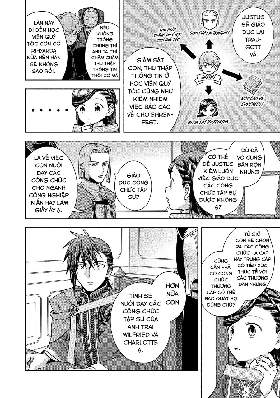 Honzuki No Gekokujou: Dai 4-Bu Kizokuin No Toshokan O Sukuitai! Chapter 50 - Trang 24