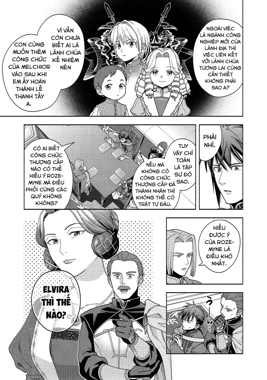 Honzuki No Gekokujou: Dai 4-Bu Kizokuin No Toshokan O Sukuitai! Chapter 50 - Trang 25
