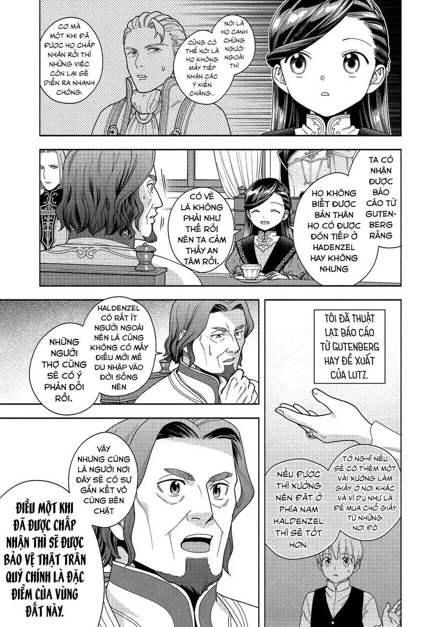 Honzuki No Gekokujou: Dai 4-Bu Kizokuin No Toshokan O Sukuitai! Chapter 50 - Trang 7