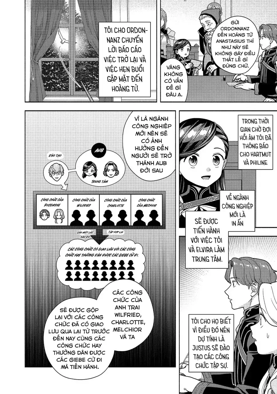 Honzuki No Gekokujou: Dai 4-Bu Kizokuin No Toshokan O Sukuitai! Chapter 51 - Trang 34
