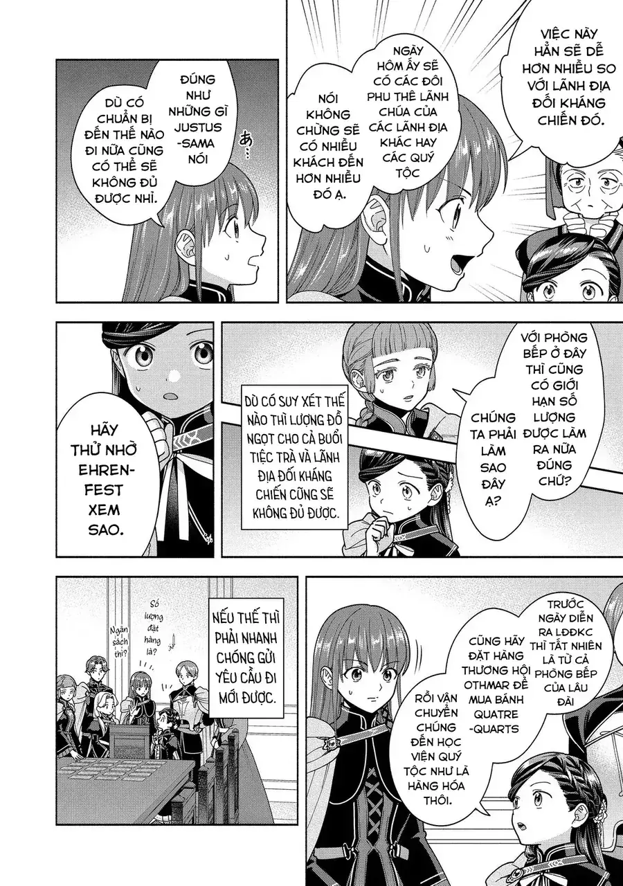 Honzuki No Gekokujou: Dai 4-Bu Kizokuin No Toshokan O Sukuitai! Chapter 53 - Trang 4