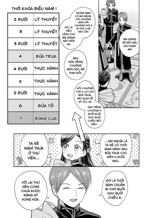 Honzuki No Gekokujou: Dai 4-Bu Kizokuin No Toshokan O Sukuitai! Chapter 6 - Trang 26