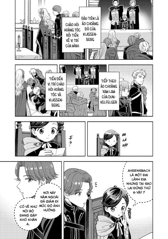 Honzuki No Gekokujou: Dai 4-Bu Kizokuin No Toshokan O Sukuitai! Chapter 6 - Trang 4