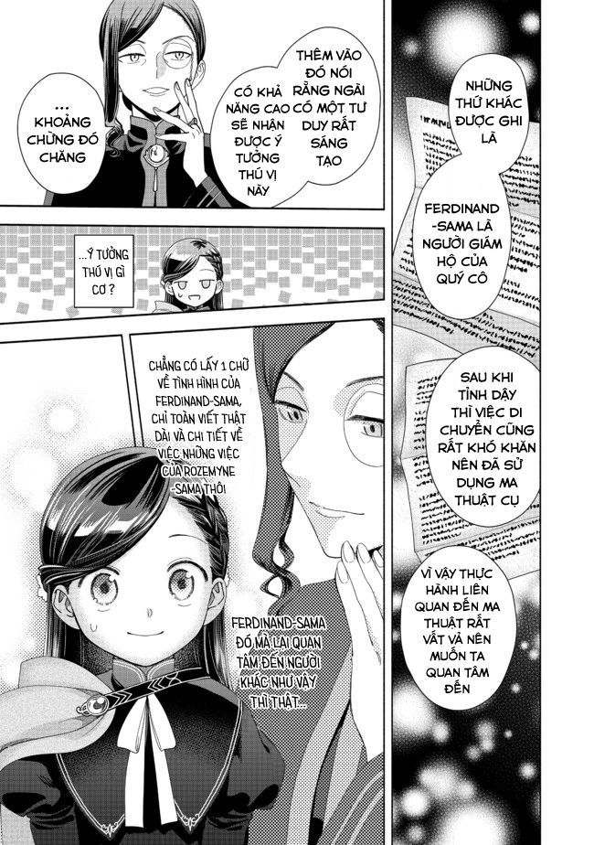 Honzuki No Gekokujou: Dai 4-Bu Kizokuin No Toshokan O Sukuitai! Chapter 7 - Trang 32