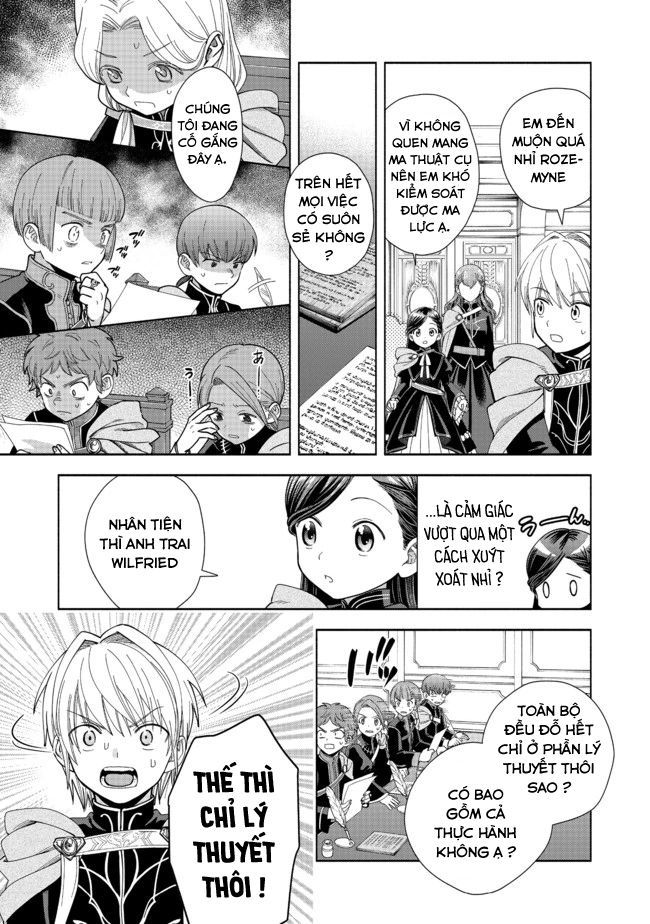 Honzuki No Gekokujou: Dai 4-Bu Kizokuin No Toshokan O Sukuitai! Chapter 8 - Trang 8