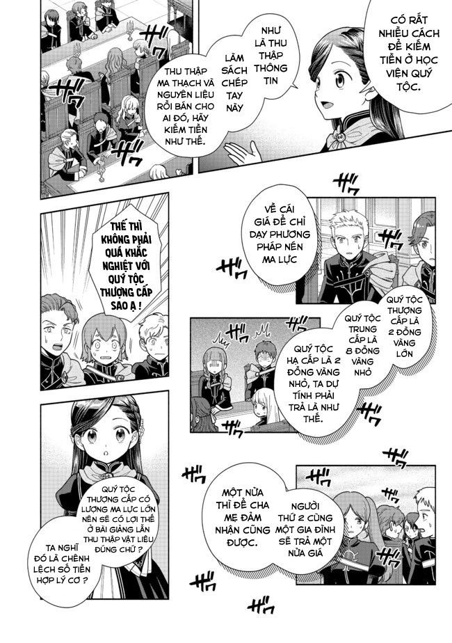 Honzuki No Gekokujou: Dai 4-Bu Kizokuin No Toshokan O Sukuitai! Chapter 9 - Trang 10