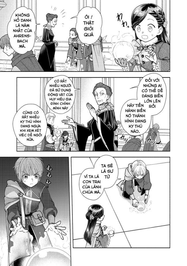 Honzuki No Gekokujou: Dai 4-Bu Kizokuin No Toshokan O Sukuitai! Chapter 9 - Trang 21