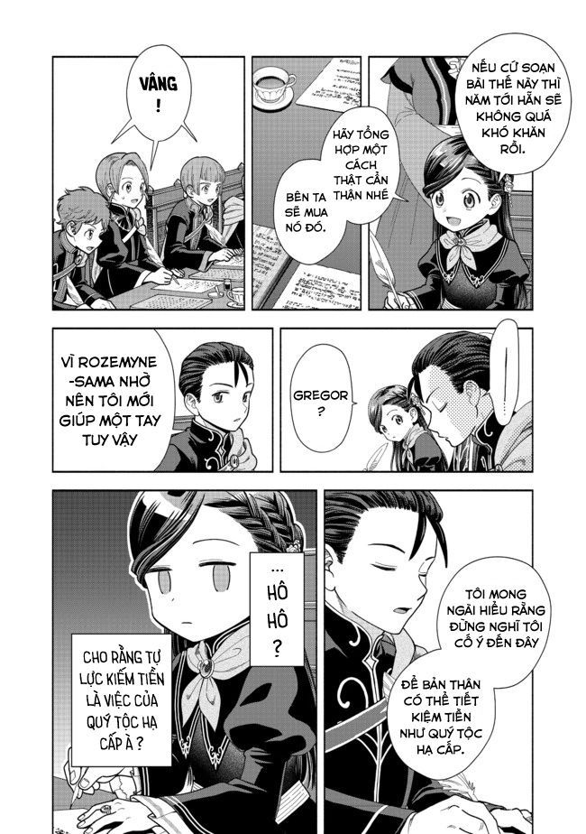 Honzuki No Gekokujou: Dai 4-Bu Kizokuin No Toshokan O Sukuitai! Chapter 9 - Trang 3