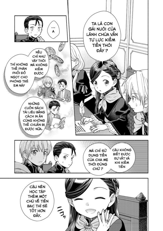 Honzuki No Gekokujou: Dai 4-Bu Kizokuin No Toshokan O Sukuitai! Chapter 9 - Trang 4