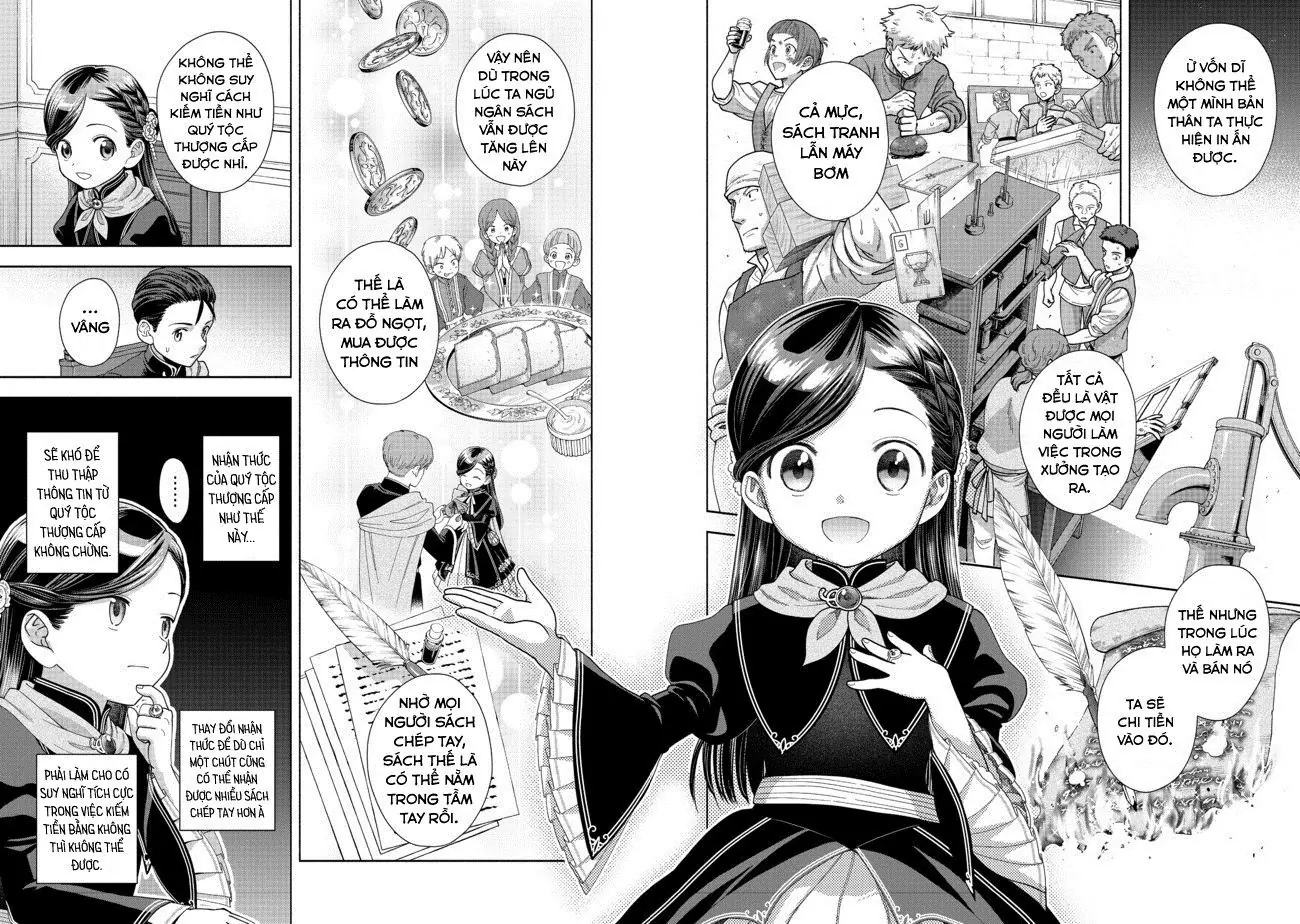 Honzuki No Gekokujou: Dai 4-Bu Kizokuin No Toshokan O Sukuitai! Chapter 9 - Trang 7