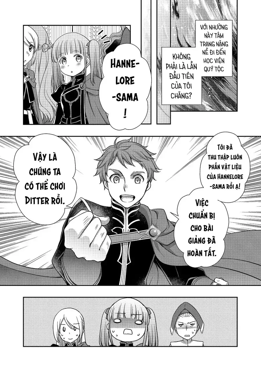 Honzuki No Gekokujou ~ Hannelore No Kizoku-In Gonensei ~ `Koishite Mitai Ohimesama' Chapter 1 - Trang 28