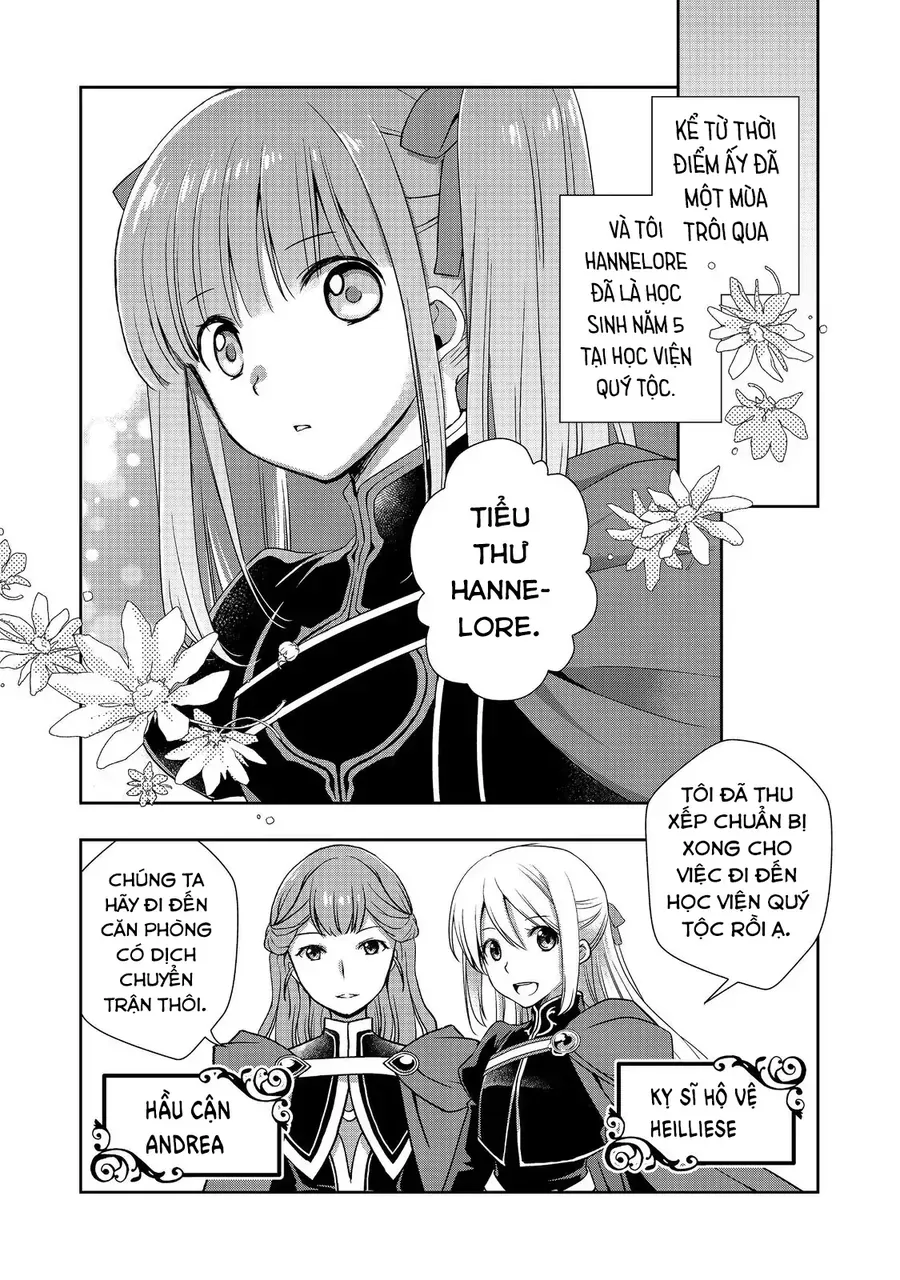 Honzuki No Gekokujou ~ Hannelore No Kizoku-In Gonensei ~ `Koishite Mitai Ohimesama' Chapter 1 - Trang 6