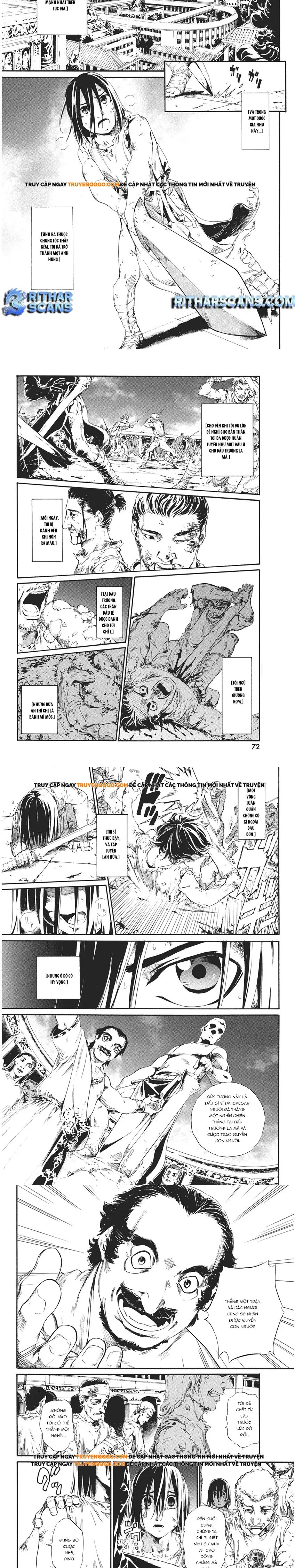 Horyo Eiyuu ~Sute Koma Ni Sareta Kendo Wa Tekikoku De Nariagaru~ Chapter 1 - Trang 3