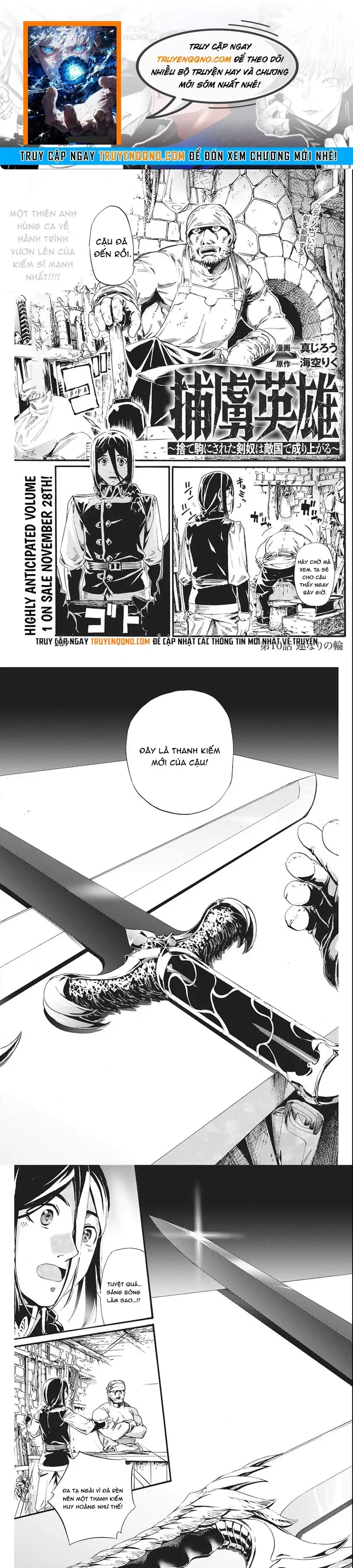 Horyo Eiyuu ~Sute Koma Ni Sareta Kendo Wa Tekikoku De Nariagaru~ Chapter 10 - Trang 2