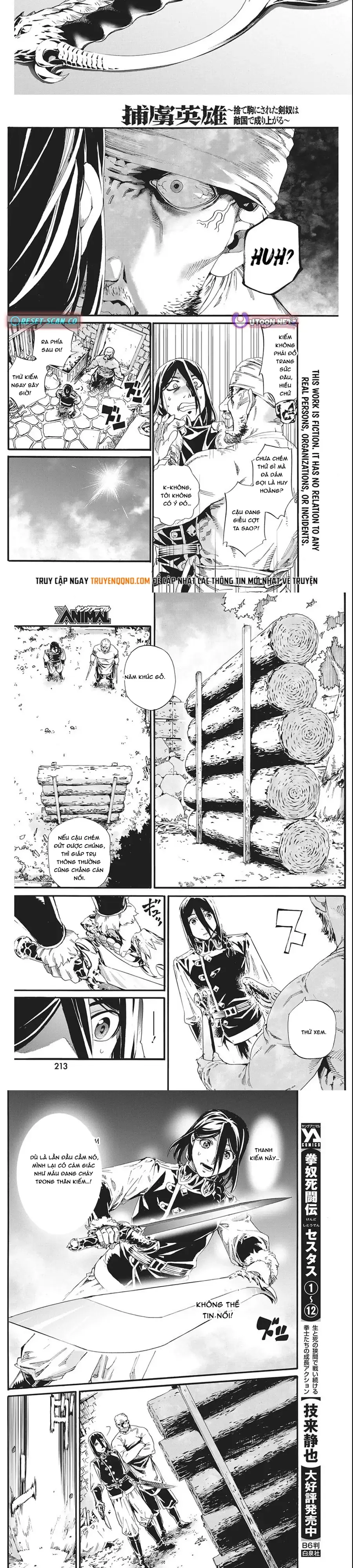 Horyo Eiyuu ~Sute Koma Ni Sareta Kendo Wa Tekikoku De Nariagaru~ Chapter 10 - Trang 3