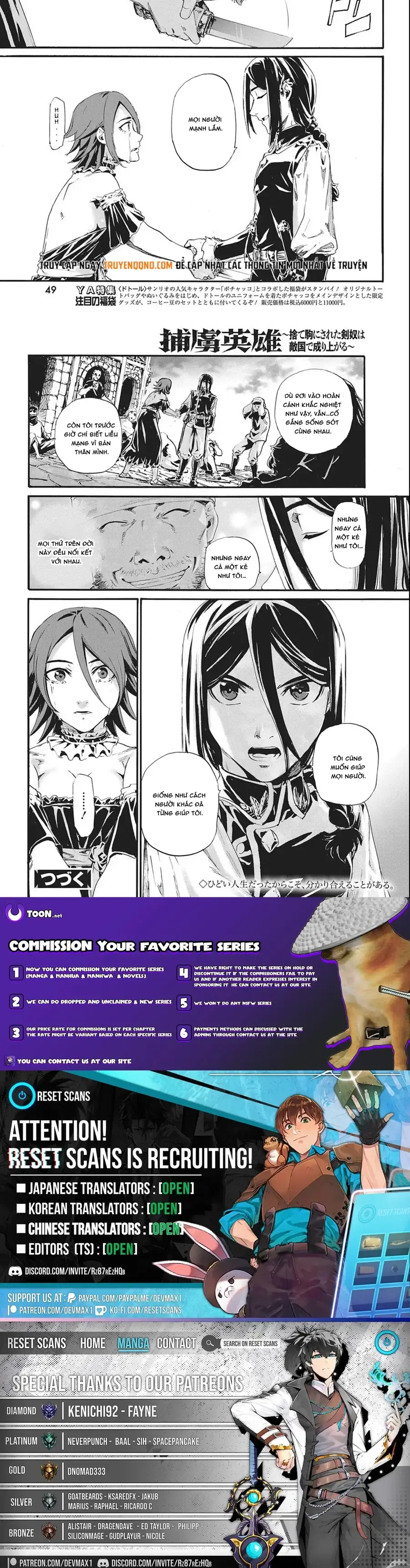Horyo Eiyuu ~Sute Koma Ni Sareta Kendo Wa Tekikoku De Nariagaru~ Chapter 11 - Trang 9