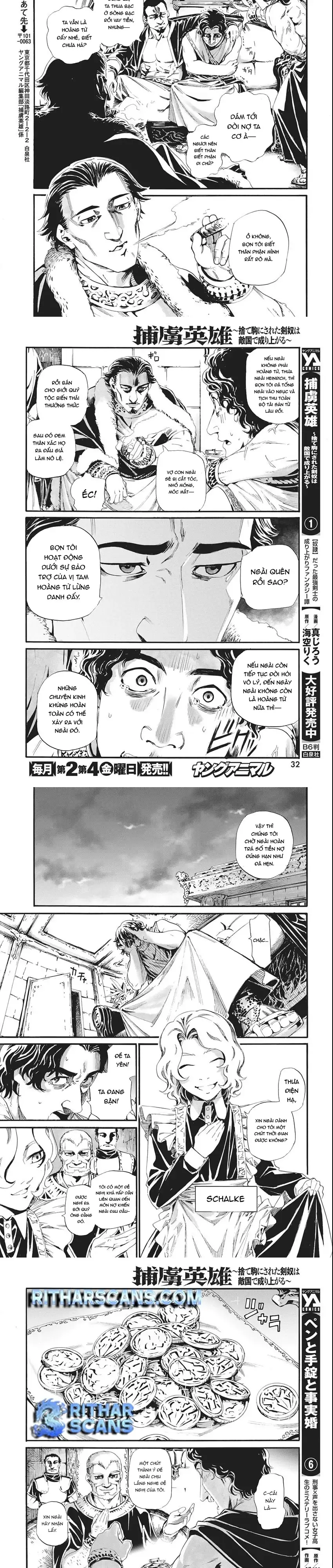 Horyo Eiyuu ~Sute Koma Ni Sareta Kendo Wa Tekikoku De Nariagaru~ Chapter 13 - Trang 7