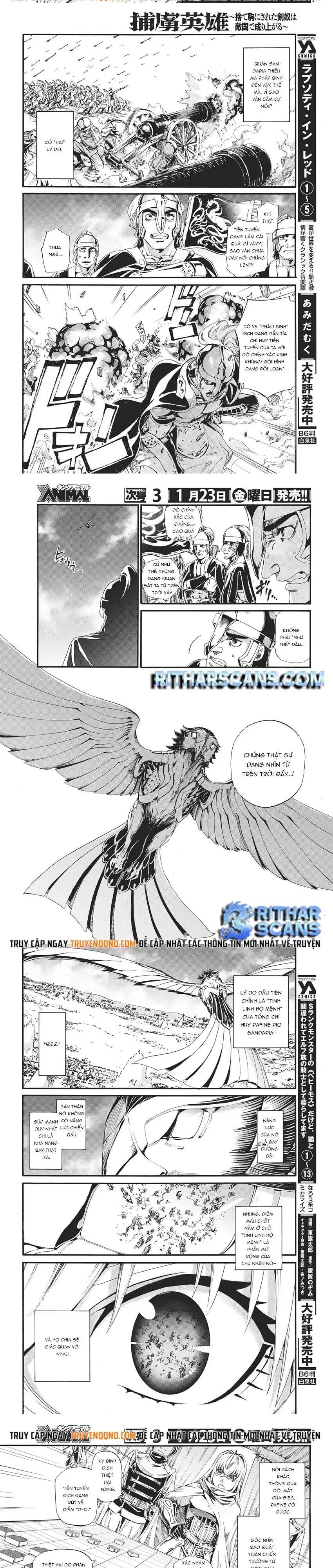 Horyo Eiyuu ~Sute Koma Ni Sareta Kendo Wa Tekikoku De Nariagaru~ Chapter 15 - Trang 3