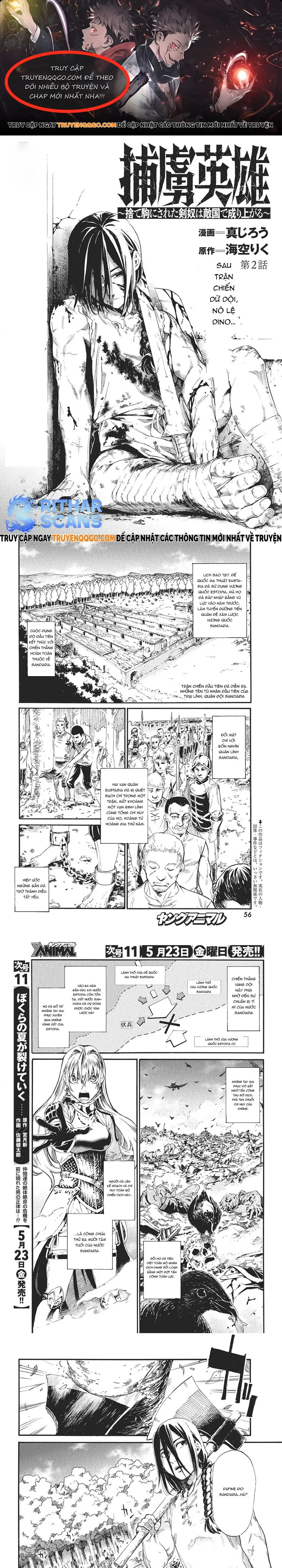 Horyo Eiyuu ~Sute Koma Ni Sareta Kendo Wa Tekikoku De Nariagaru~ Chapter 2 - Trang 1