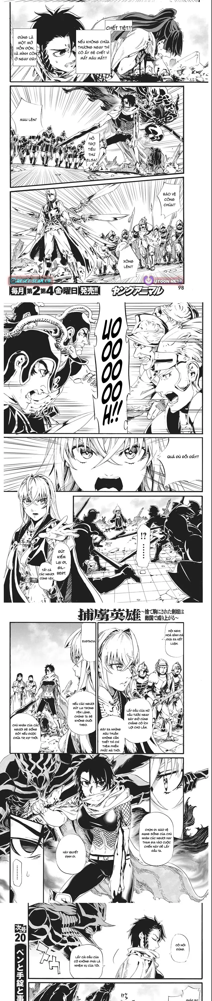 Horyo Eiyuu ~Sute Koma Ni Sareta Kendo Wa Tekikoku De Nariagaru~ Chapter 8 - Trang 3