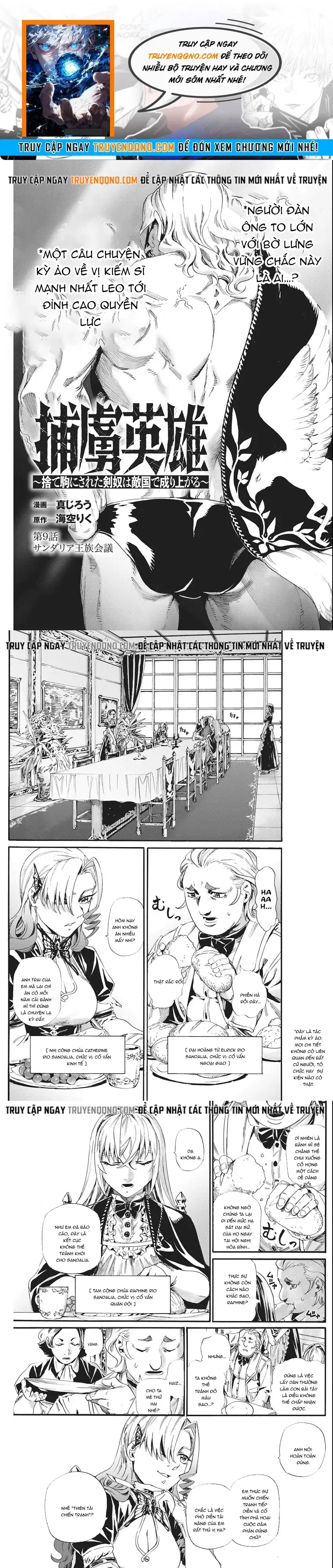 Horyo Eiyuu ~Sute Koma Ni Sareta Kendo Wa Tekikoku De Nariagaru~ Chapter 9 - Trang 2