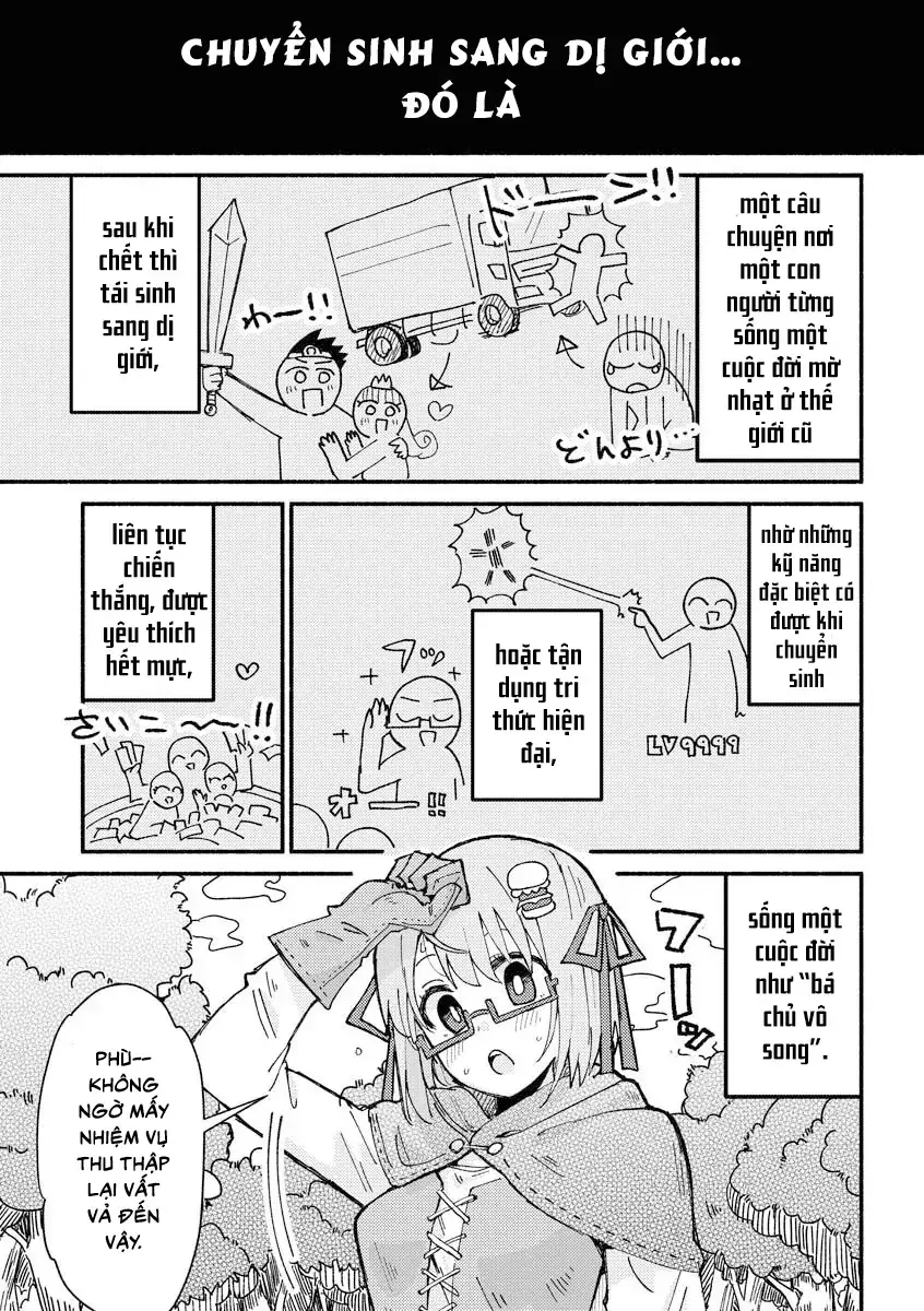 Hundred Burger-Chan Isekai Tensei Enikki Chapter 1 - Trang 6