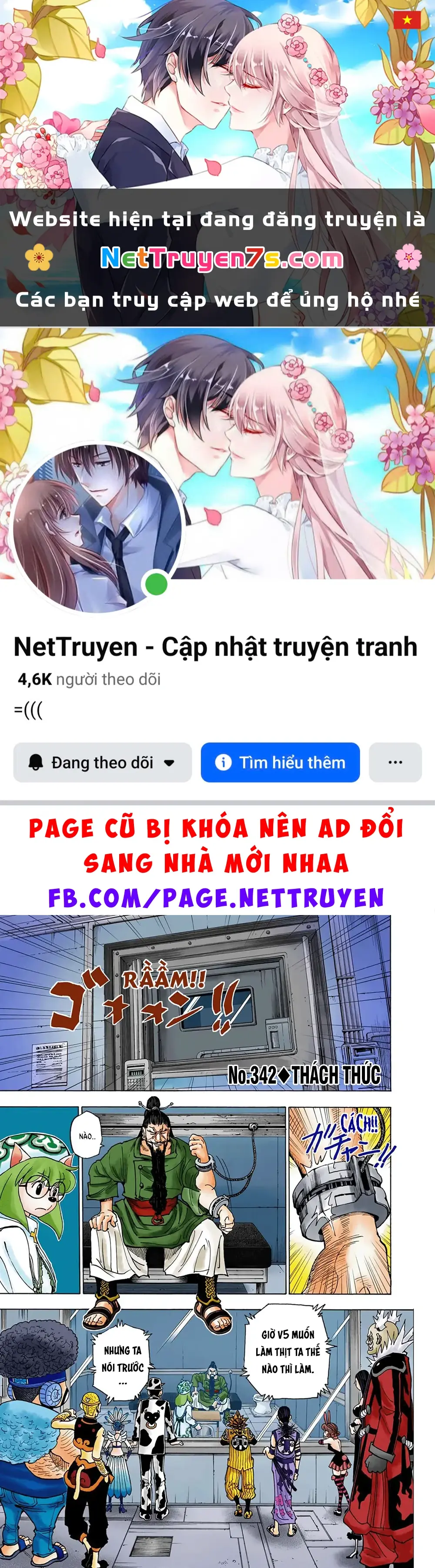 Hunter x Hunter (Bản Màu) Chapter 342 - Trang 2