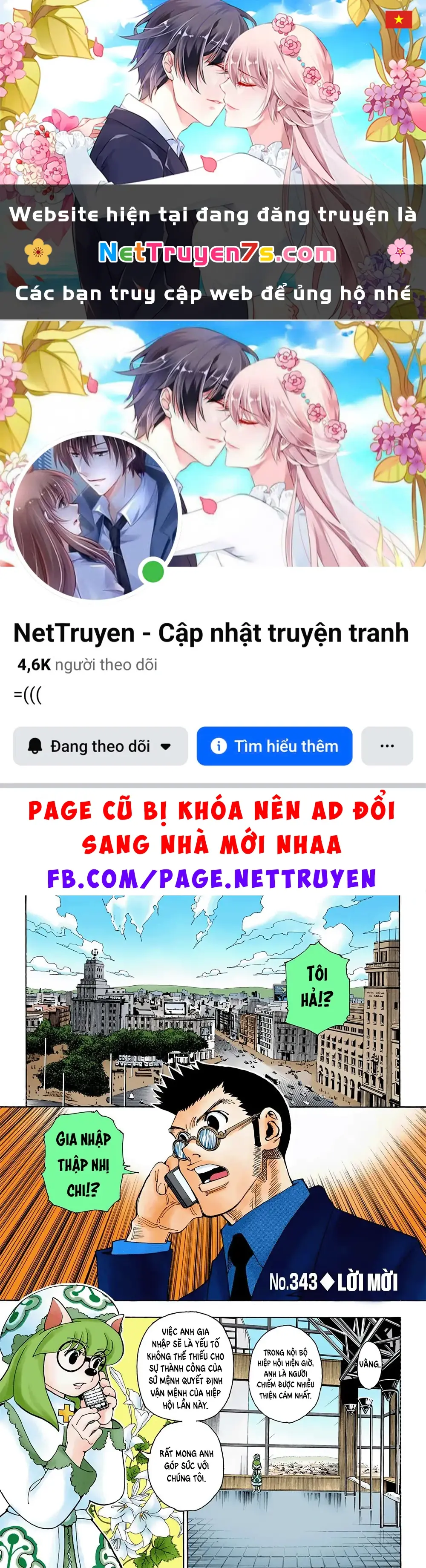 Hunter x Hunter (Bản Màu) Chapter 343 - Trang 2