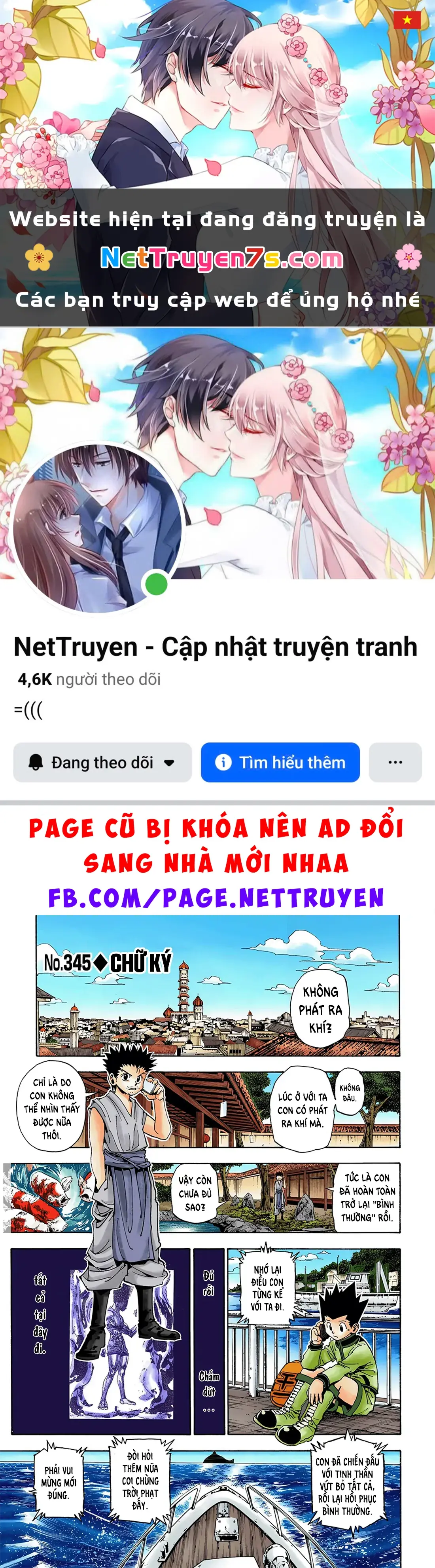 Hunter x Hunter (Bản Màu) Chapter 345 - Trang 2