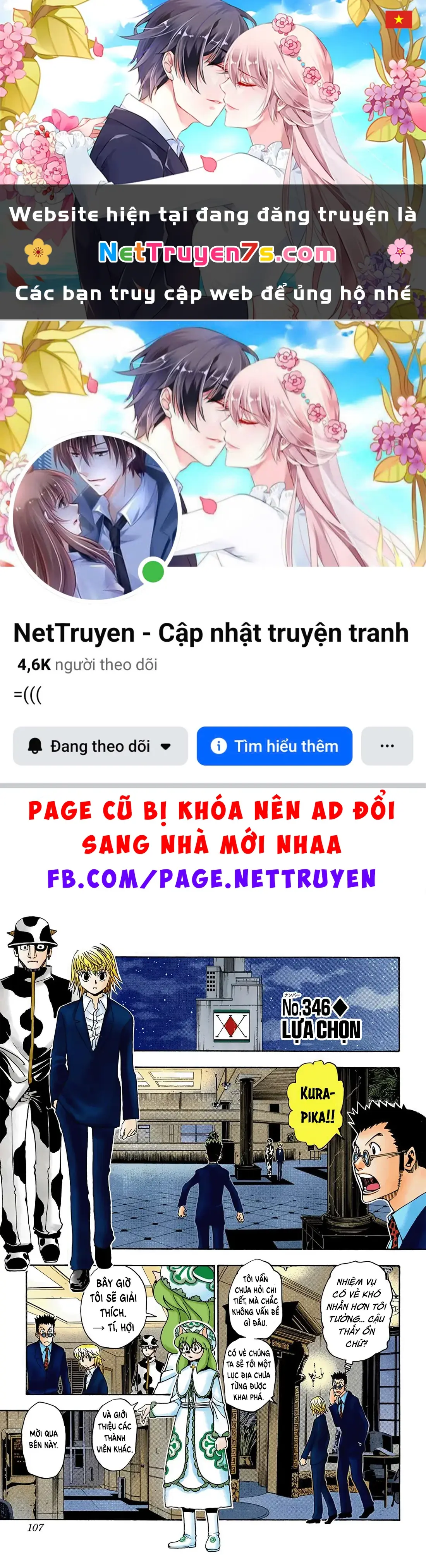 Hunter x Hunter (Bản Màu) Chapter 346 - Trang 2