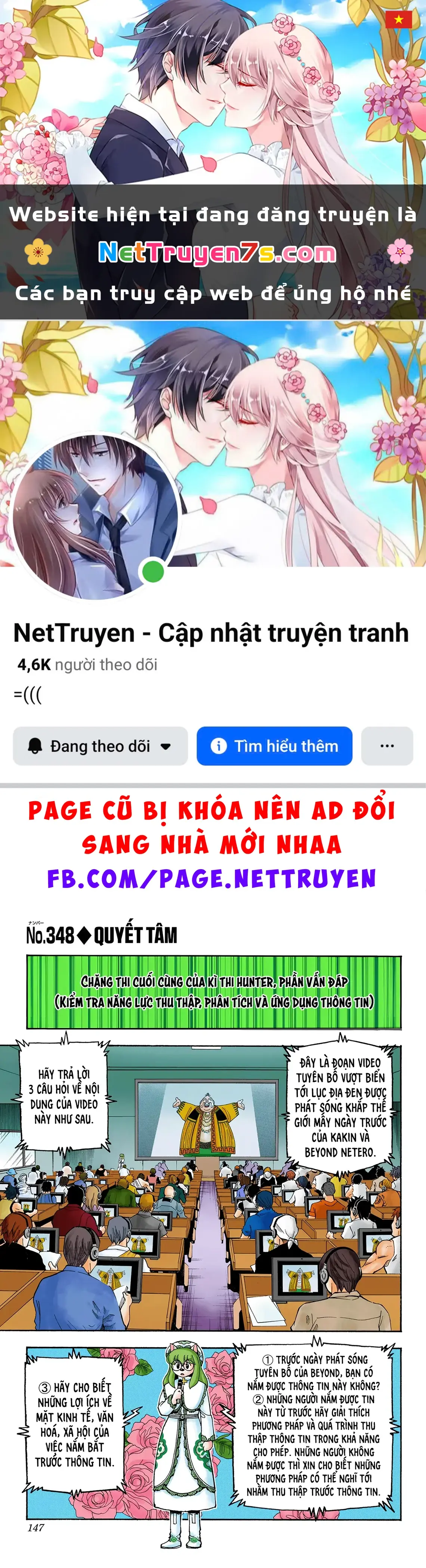 Hunter x Hunter (Bản Màu) Chapter 348 - Trang 2