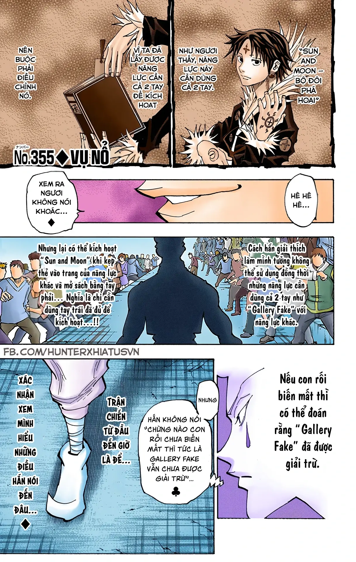 Hunter x Hunter (Bản Màu) Chapter 355 - Trang 2