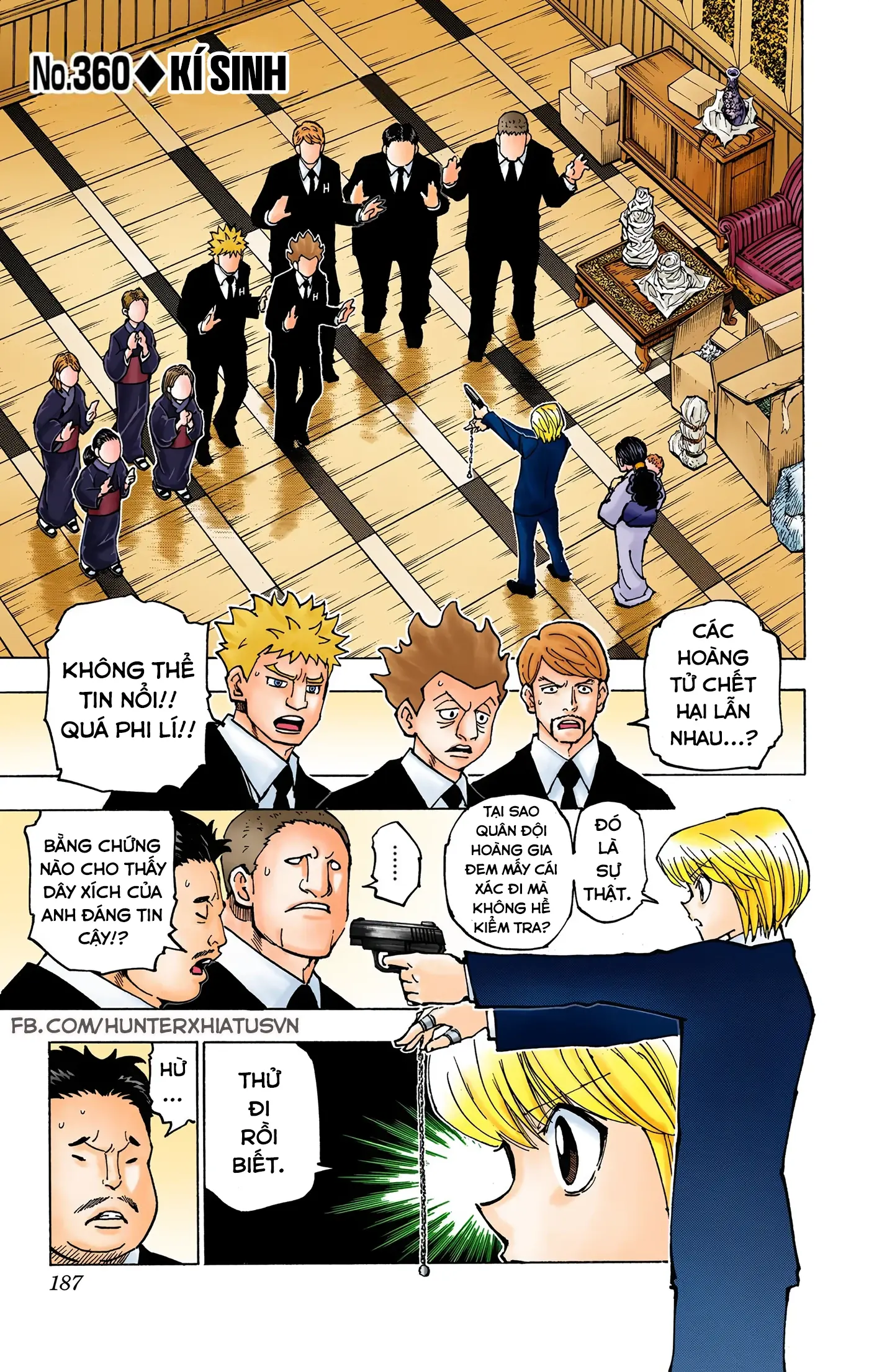 Hunter x Hunter (Bản Màu) Chapter 360 - Trang 2
