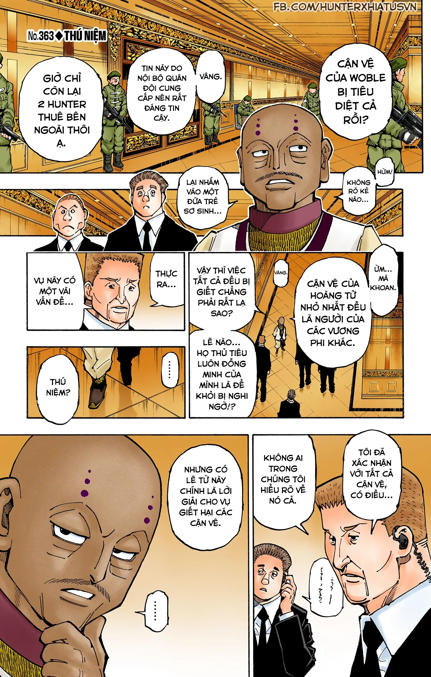 Hunter x Hunter (Bản Màu) Chapter 363 - Trang 2