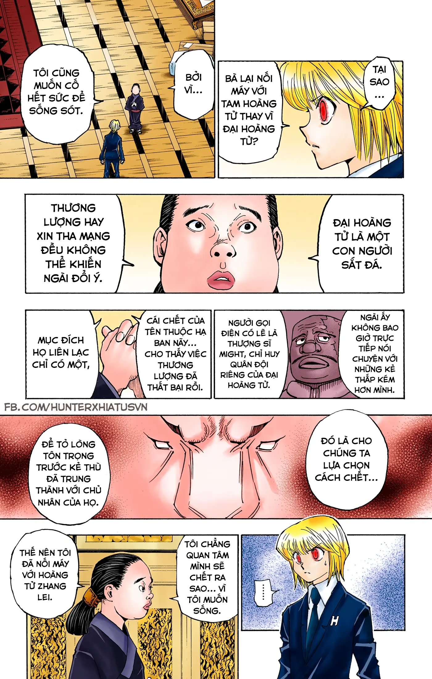 Hunter x Hunter (Bản Màu) Chapter 365 - Trang 10