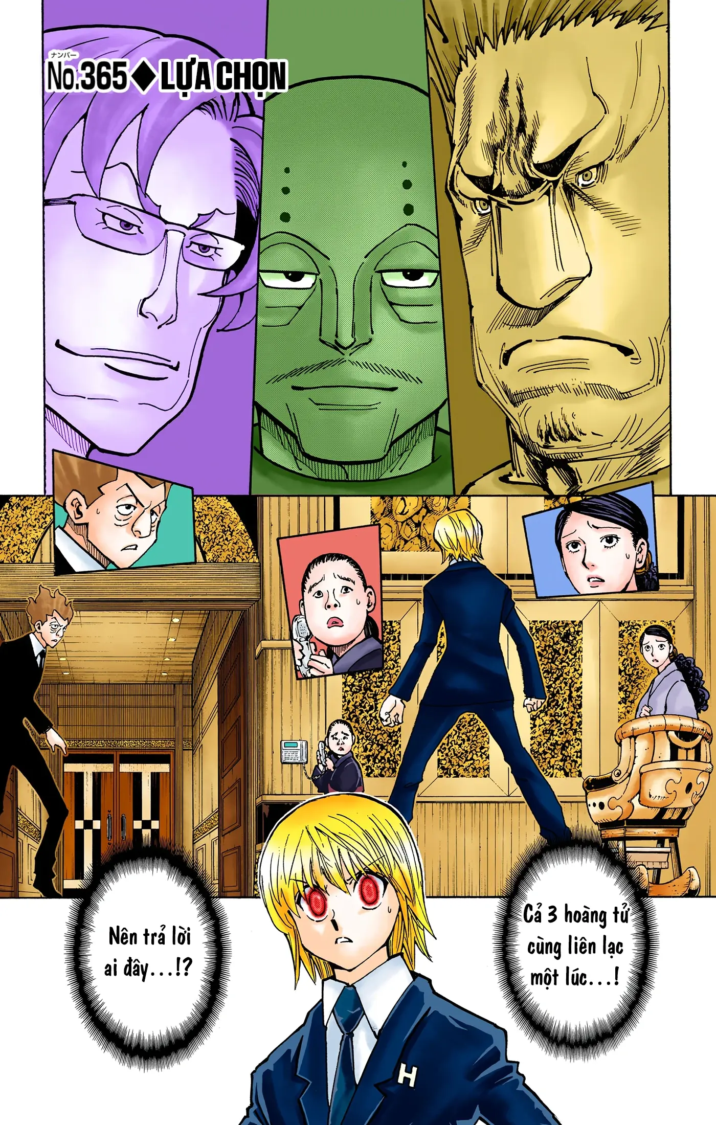 Hunter x Hunter (Bản Màu) Chapter 365 - Trang 2