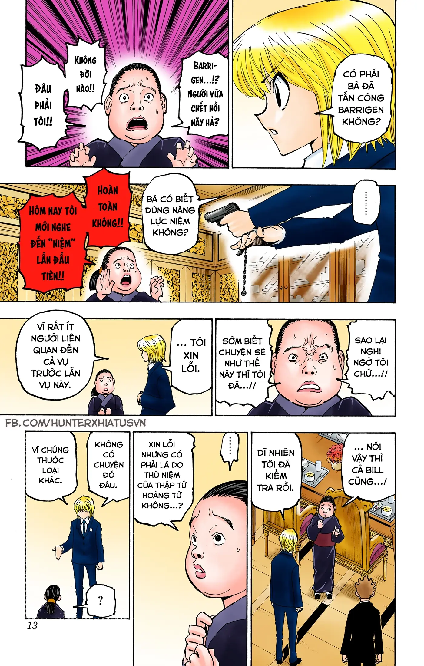 Hunter x Hunter (Bản Màu) Chapter 371 - Trang 13