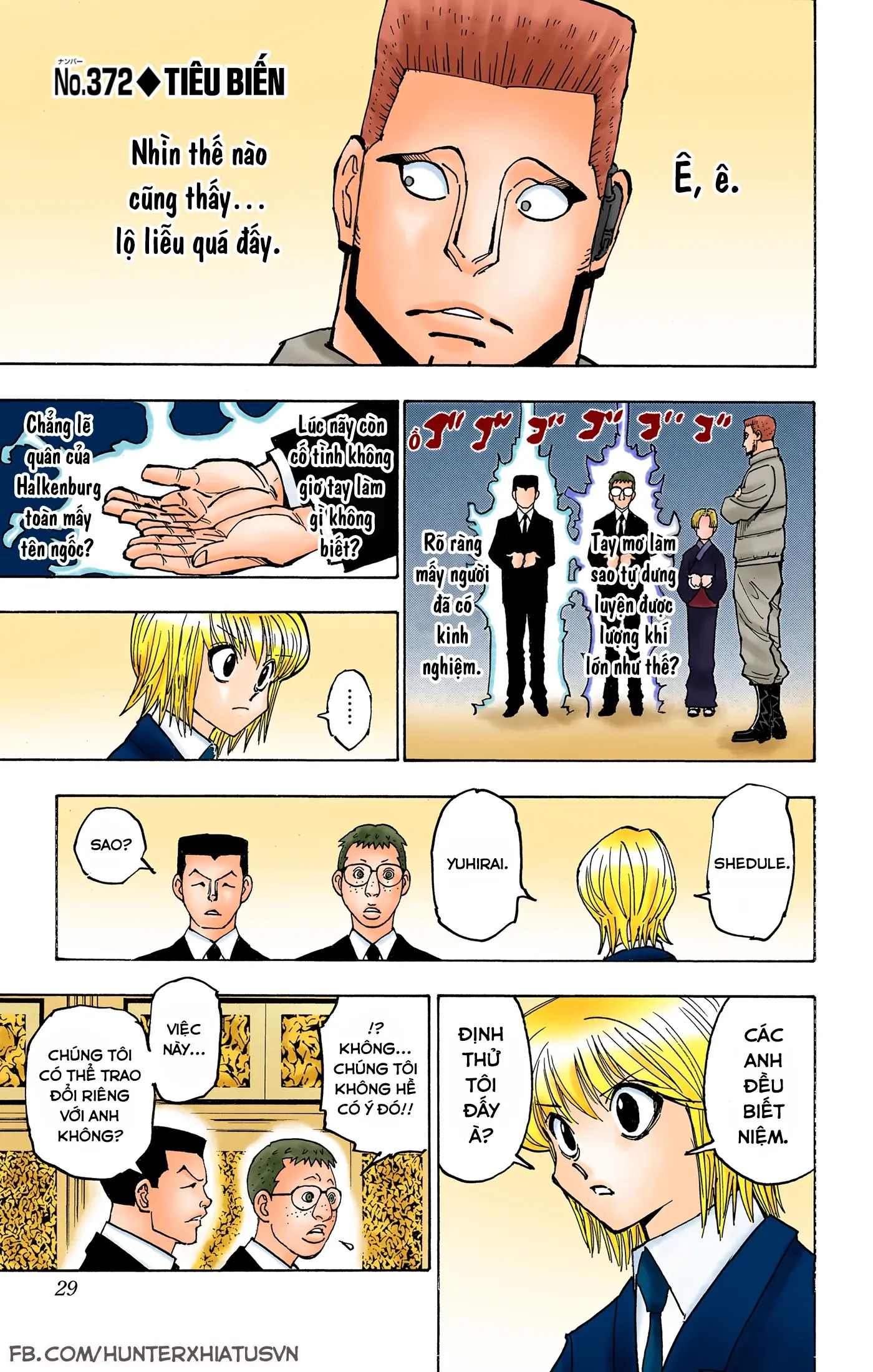 Hunter x Hunter (Bản Màu) Chapter 372 - Trang 2