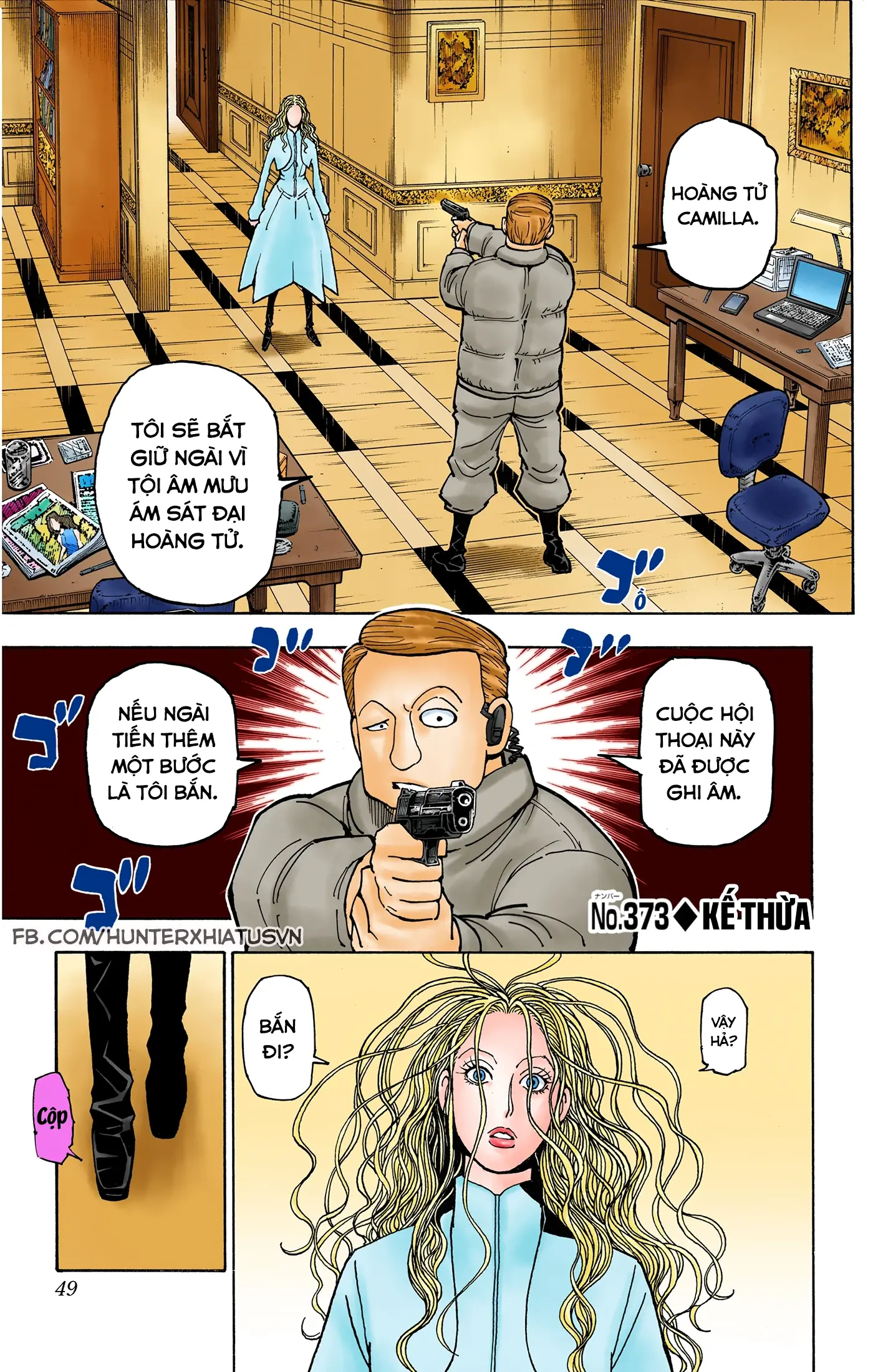 Hunter x Hunter (Bản Màu) Chapter 373 - Trang 2