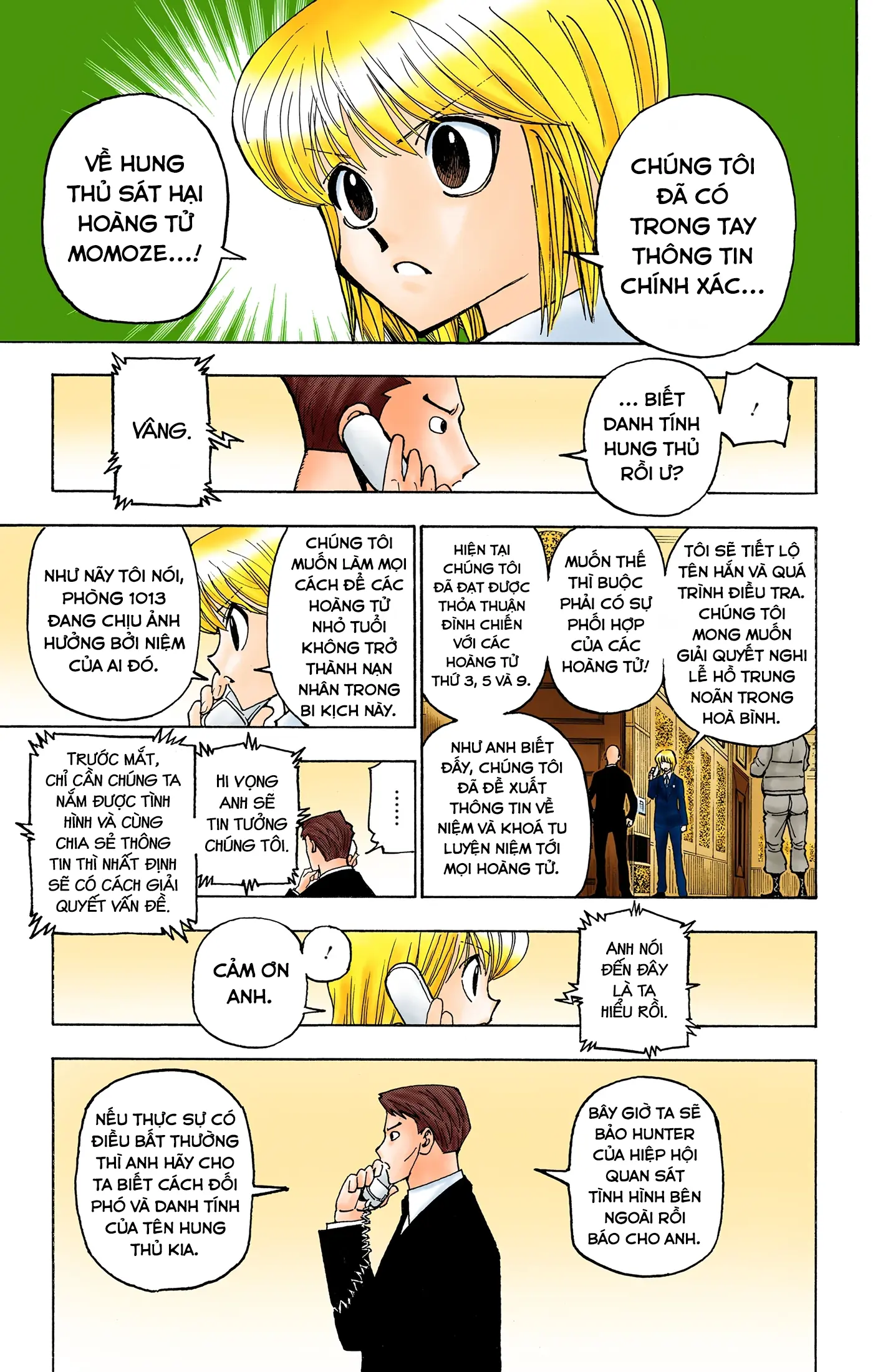 Hunter x Hunter (Bản Màu) Chapter 374 - Trang 4